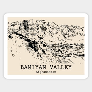 Bamiyan Valley - Afghanistan Sticker